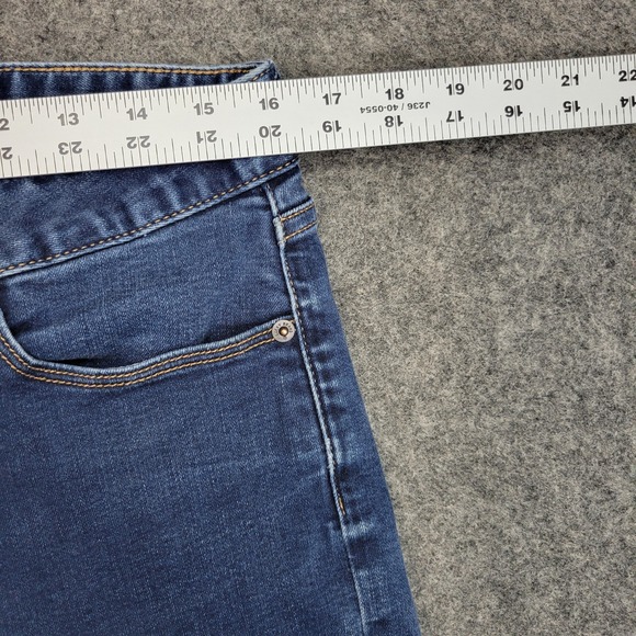 Lucky Brand Jeans Womens 12 Medium Wash Stretch Slim Fit Americana Classic Denim - Picture 7 of 12